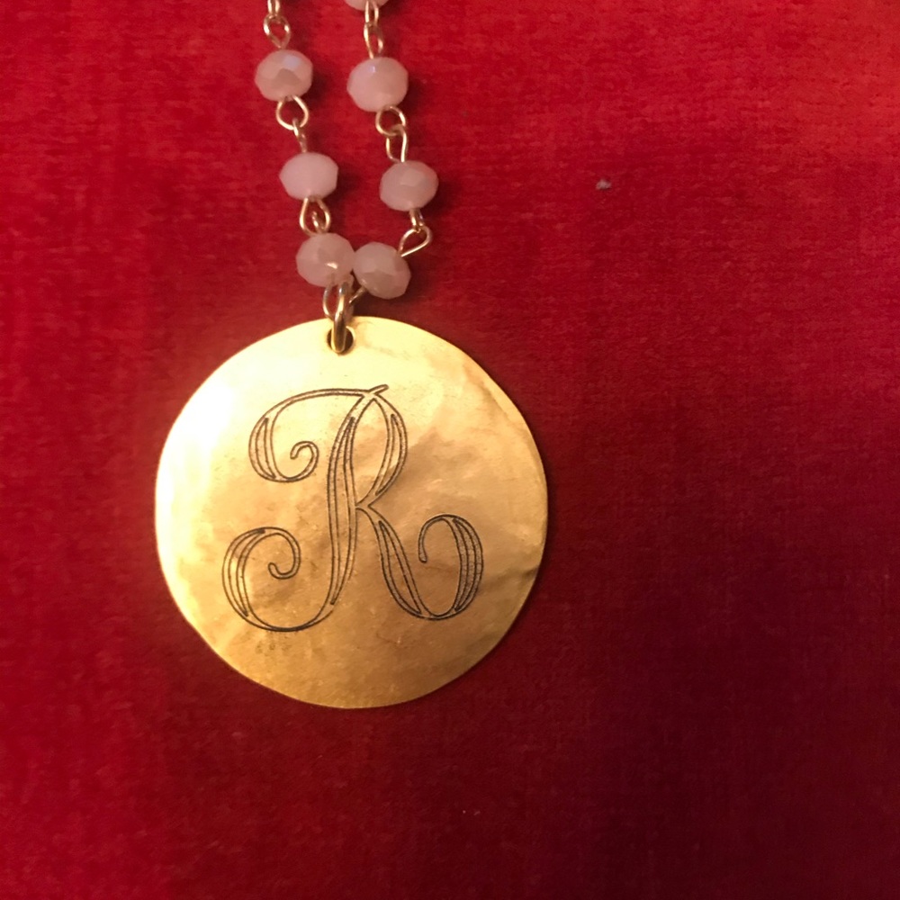 Beaucoup Designs Monogrammed Necklace